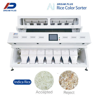 Dreamplus ρύζι Color Sorter υψηλή ακρίβεια 99,99% μηχανή διαλογής