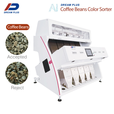 Industrial 5 Chutes Coffee Bean Color Machine with RGB Camera Εύκολη εγκατάσταση