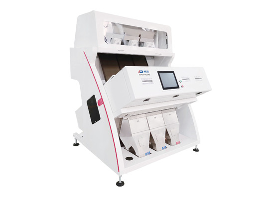 Σιταρένιο CCD Color Sorting Machine 3 Chutes 192 Channels