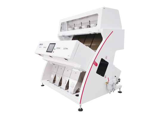 Agriculture CCD Color Sorting Machine 4 Chutes 256 Channels