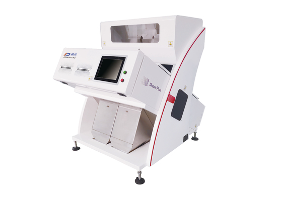 RGB CCD Agriculture White Beans Color Sorter Machine 2 Chutes