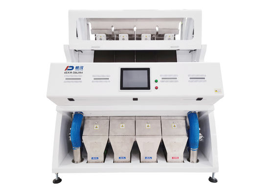 Mung οσπρίων φακών οπτική ταξινομώντας μηχανή 4 φασολιών υδατόπτωση