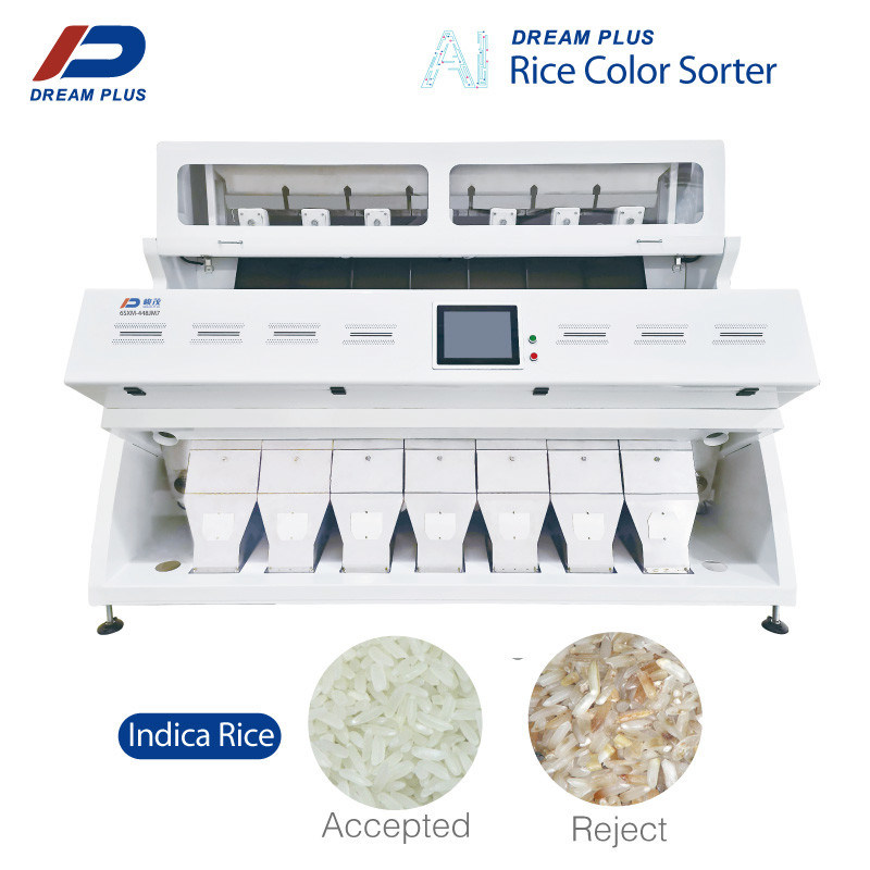 Dreamplus ρύζι Color Sorter υψηλή ακρίβεια 99,99% μηχανή διαλογής