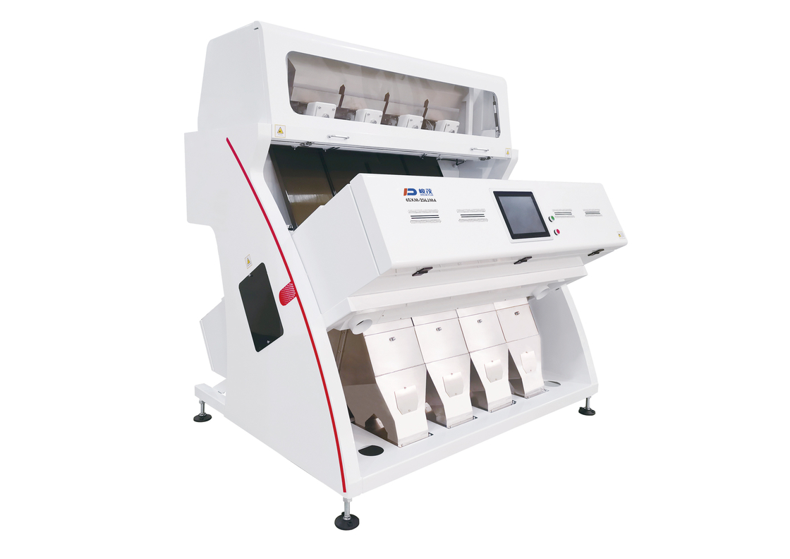 Agriculture CCD Color Sorting Machine 4 Chutes 256 Channels