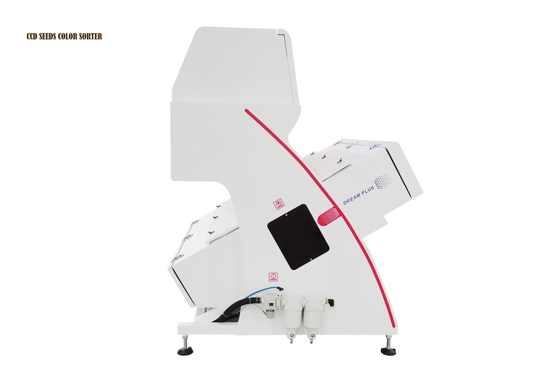 CCD Seeds Color Sorter 4 Chute Ακρίβεια ταξινόμησης 99%.